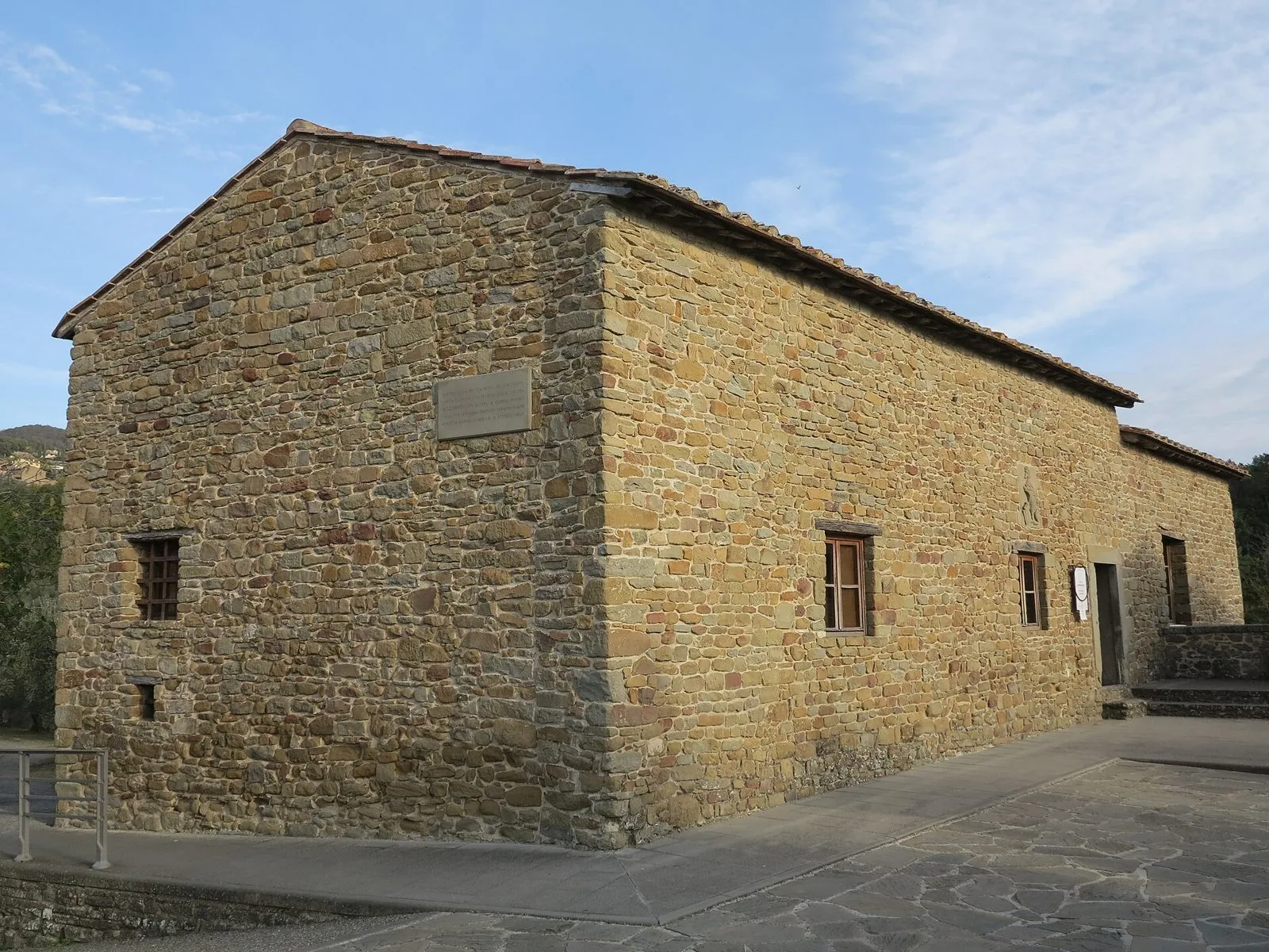 La casa natale di Leonardo da Vinci ad Anchiano, edificio rurale in pietra